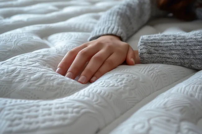 Ruhige Pause auf der Matratze