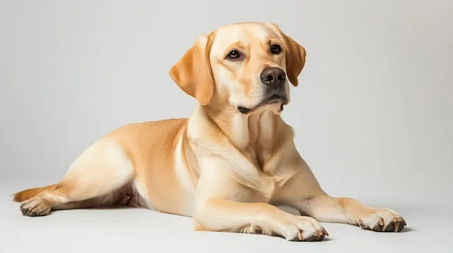 Ruhiger und freundlicher Labrador Retriever