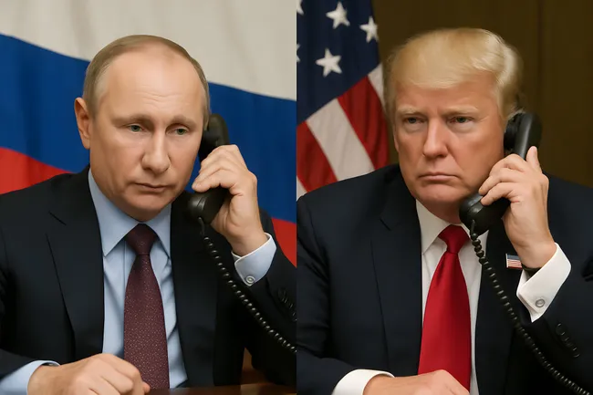 Russischer Präsident und US-Präsident führen Telefonat