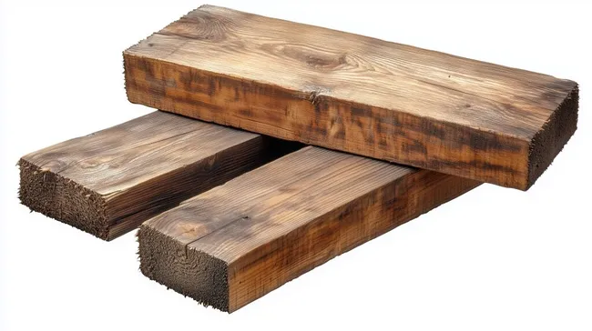 Rustikale Holzbohlen für Holzwerke und Dekorationen