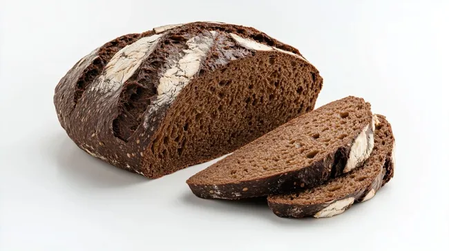 Rustikales Schwarzbrot mit knuspriger Kruste