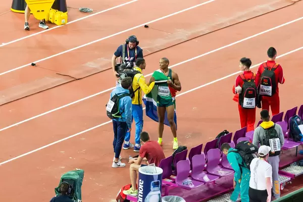 Ruswahl Samaai (Weitsprung) bei den IAAF Leichtathletik-Weltmeisterschaften 2017 in London