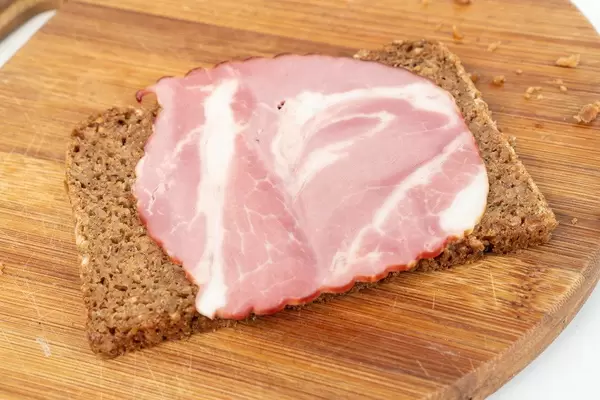 Rye Bread slice with Smoked Pork Neck (Flip 2019)