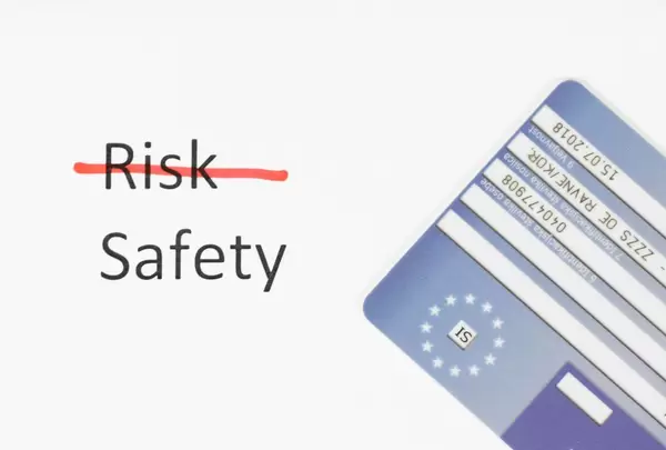 Safety Vs risk choice concept