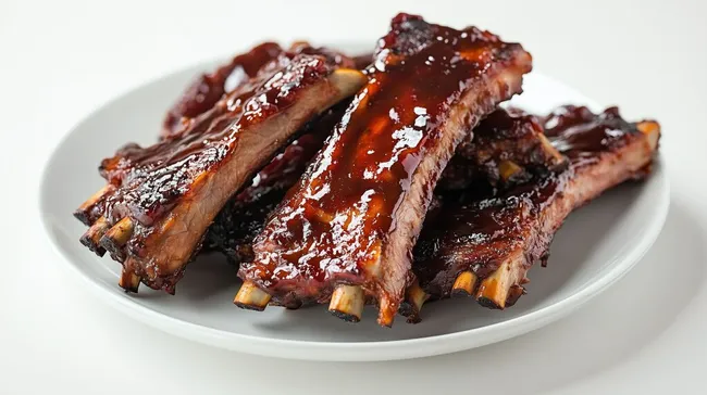 Saftige BBQ-Rippchen mit karamellisierter Sauce