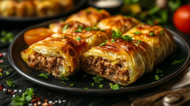 Saftige Kohlrouladen mit Hackfleischfüllung