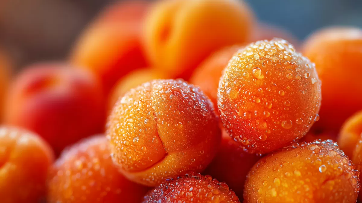 Saftige und glänzende Mandarinen vor blauem Hintergrund