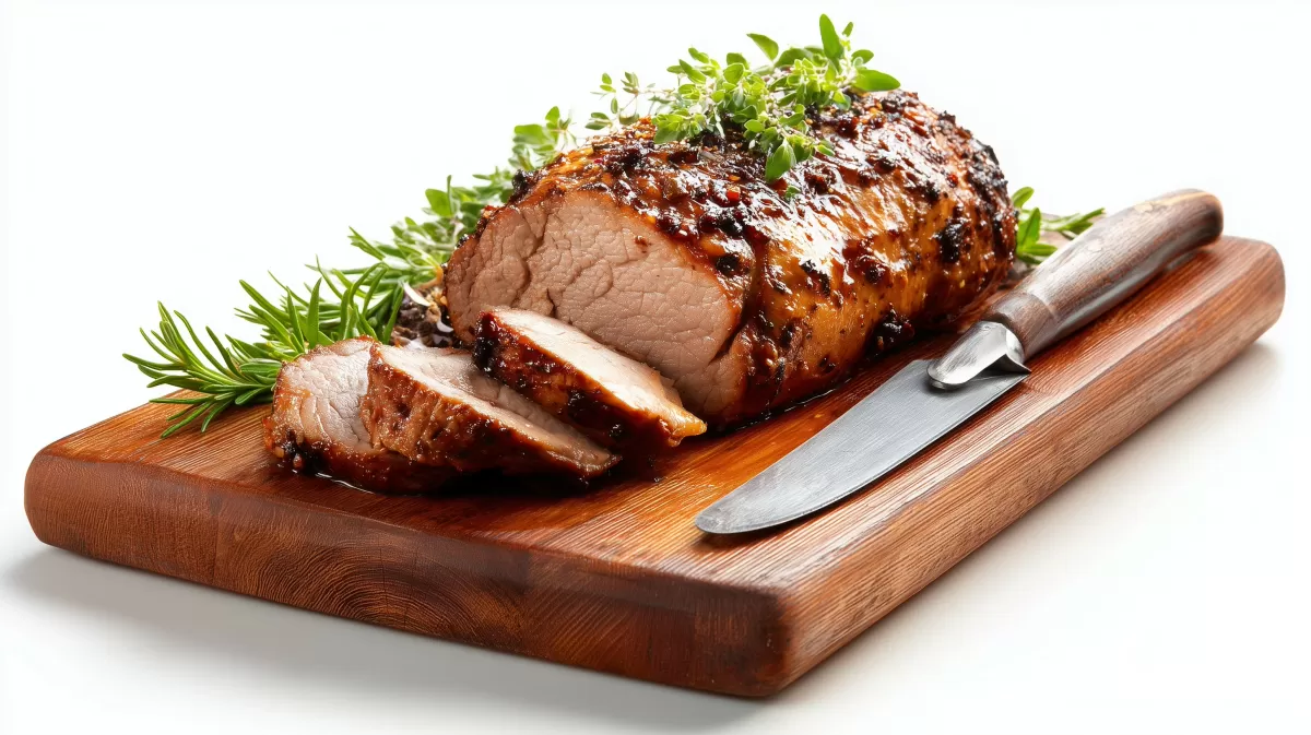 Saftiges Schweinefilet mit knuspriger Kruste