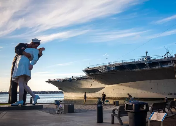San Diego plane carrier  / Flugzeugträger