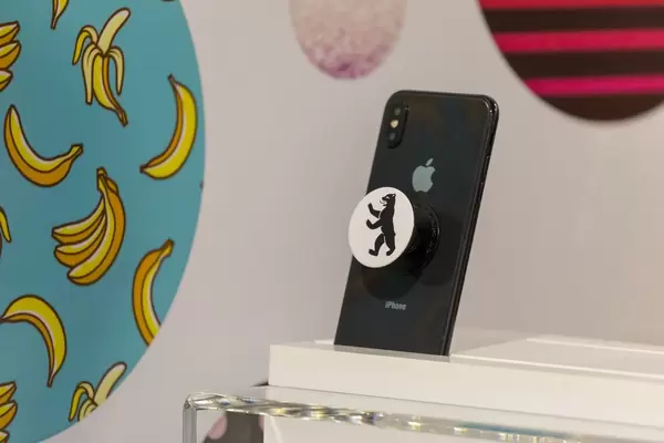 Saugnapf Griff für das iPhone