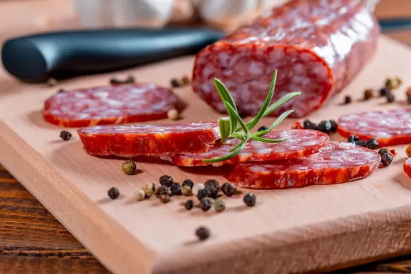 Sausages with peppers and rosemary  Flip 2019