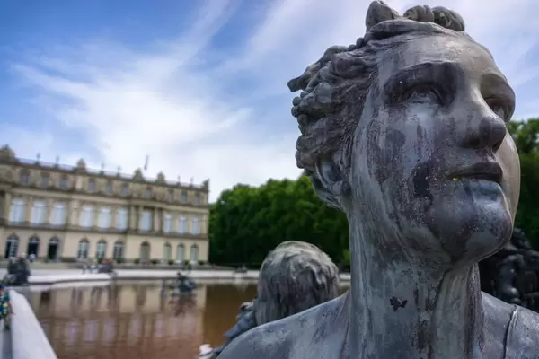 Schloss Herrenchiemsee Bokeh Shot