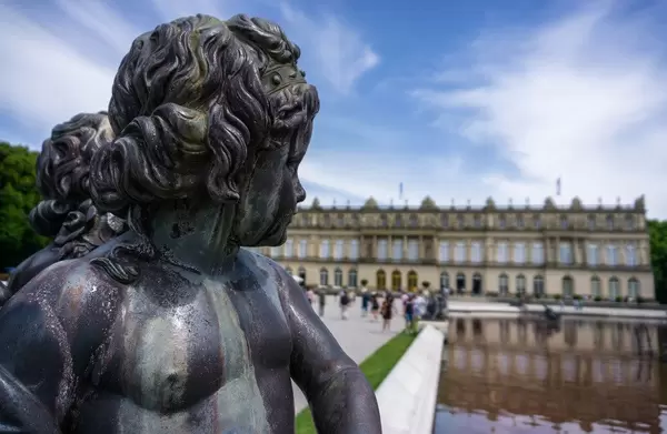 Schloss Herrenchiemsee in Bavaria