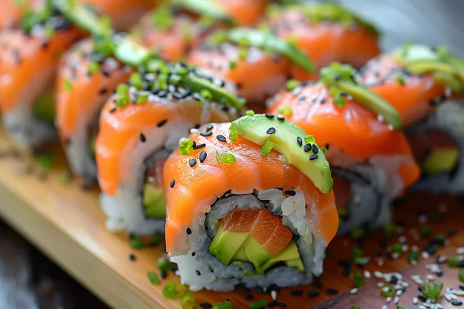 Schmackhaftes Sushirollenrezept