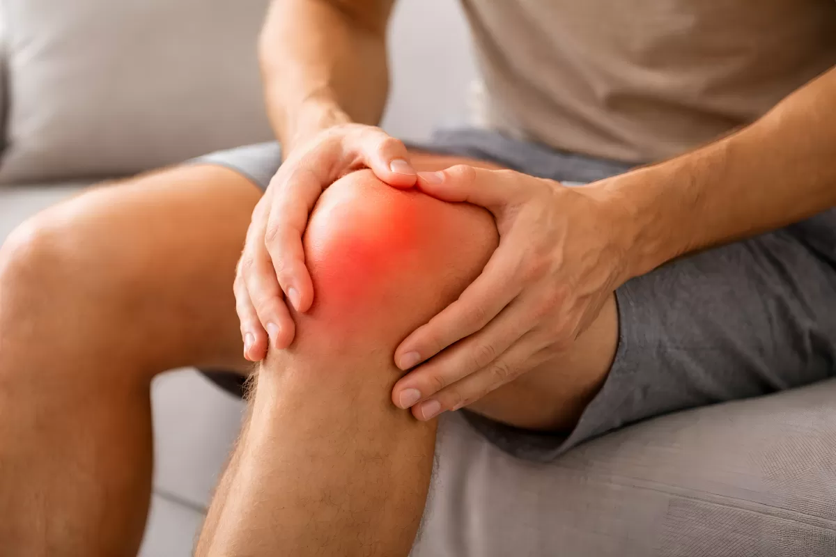 Schmerzhafte Kniegelenksentzündung kostenlos herunterladen