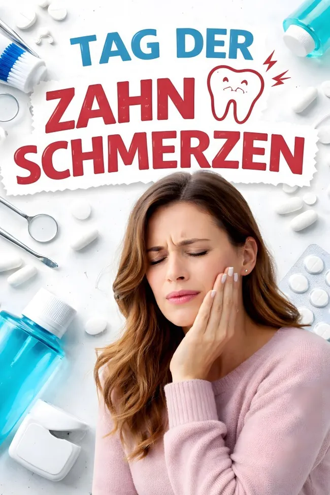 Tag der Zahnschmerzen am 9. Februar