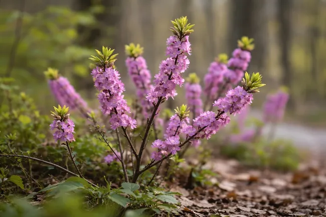 Schöne rosa Blüten im Frühling