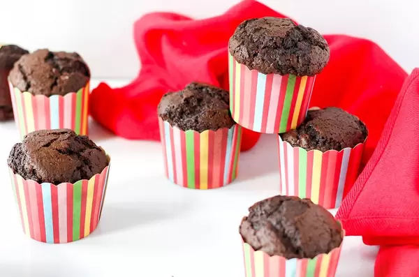 Schokoladen-Cupcakes