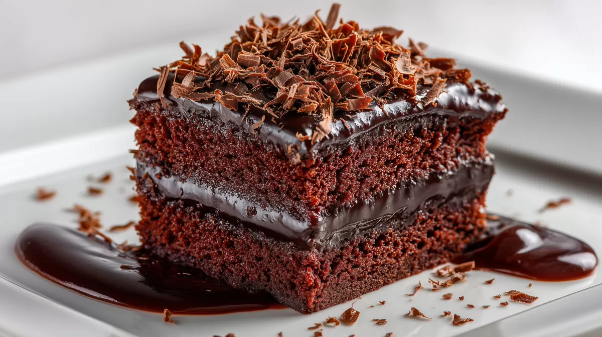 Schokoladenkuchen Death by Chocolate mit Ganache