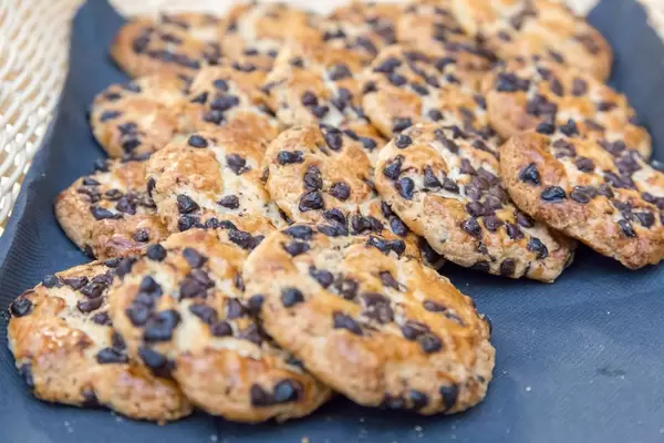 Schokoplätzchen zum Nachtisch