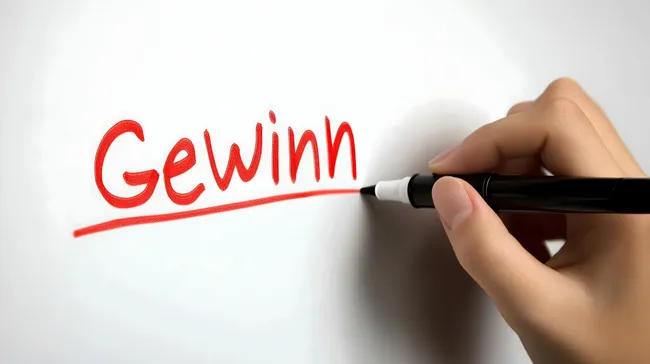 Schreiben Sie Ihre Gewinnzahlen in Großbuchstaben