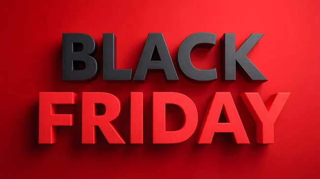 Schwarzer Freitag: Rabatte und Angebote im roten Ambiente