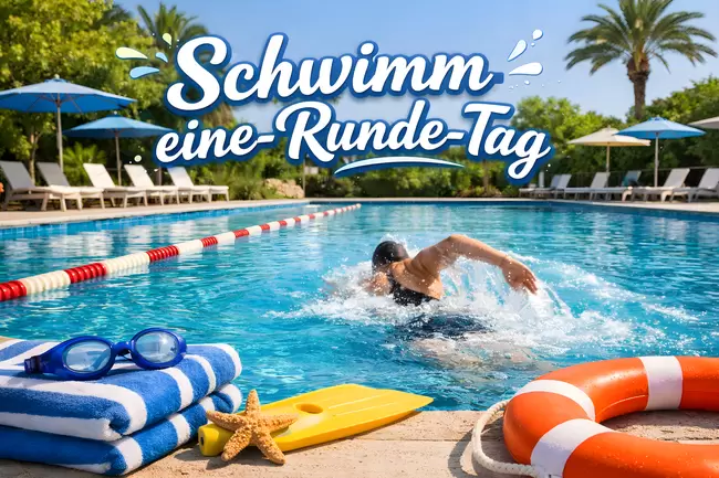 Schwimm-eine-Runde-Tag am 24. Juni