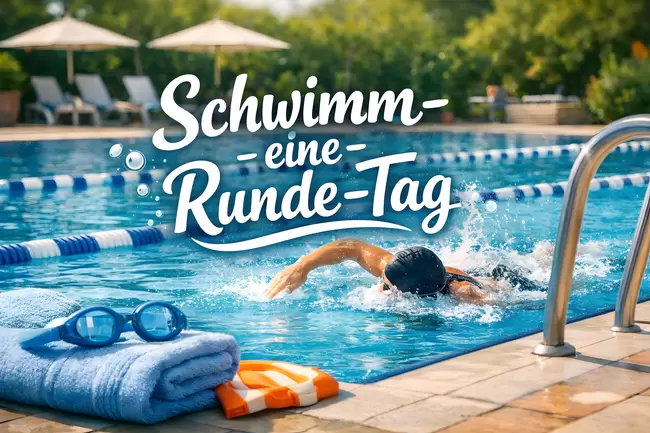 Schwimm-eine-Runde-Tag am 24. Juni