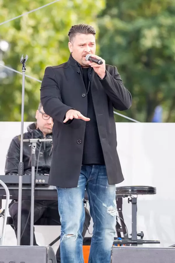 Sebastian Hämer bei einem Auftritt 2017 in Köln