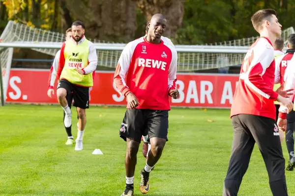 Sehrou Guirassy beim Training am 13.11.2017
