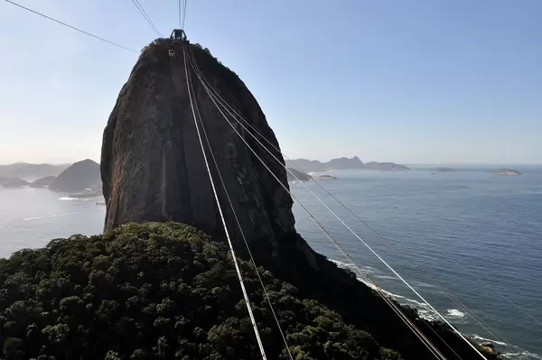 Seilbahn zum Zuckerhut in Rio de Janeiro, Brasilien