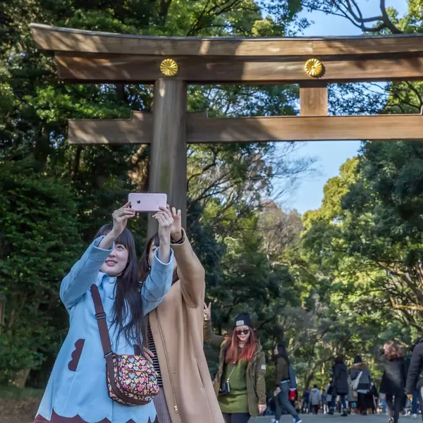 Selfie in Yoyogi Park