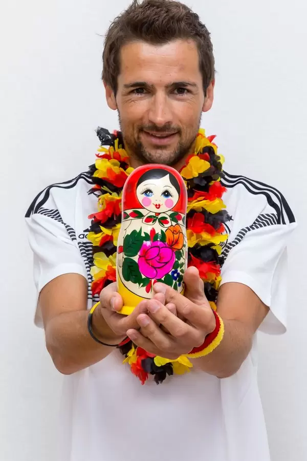 Selfie with babushka dolls for World Cup 2018
