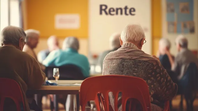 Senioren-Gruppe in Rentenberatung