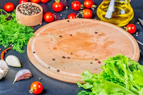 Set of ingredients and spice for food cooking