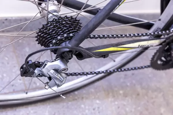 Shimano Ultegra Rear Derailleur on a racing bike