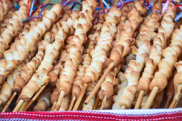 Shortbread auf Stick / Stockbrot