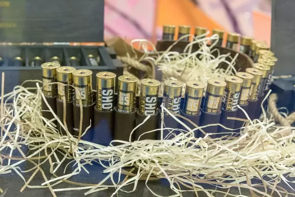 Shot Gum - the world's strongest chewing gum with caffeine and vitamin B presented at Fibo fitness trade show