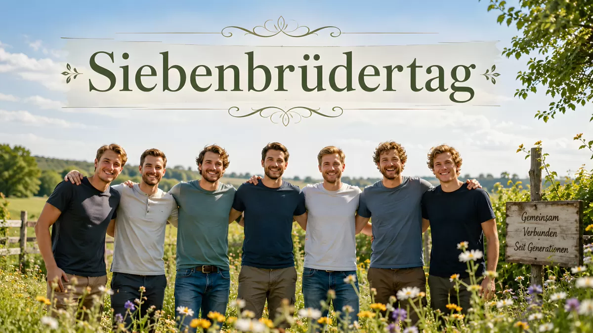 Siebenbrüdertag am 10. Juli