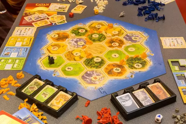 Siedler von Catan das Spiel auf der Spiel Essen Messe