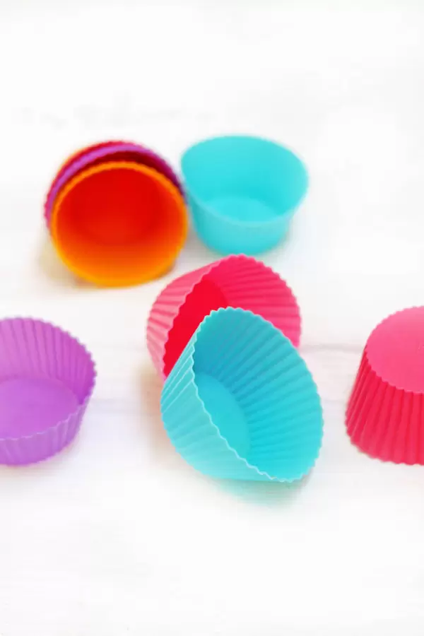 Silikonform für Muffins