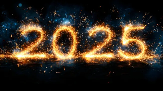 Silvester-Feuerwerk 2025 in Funkenschlag