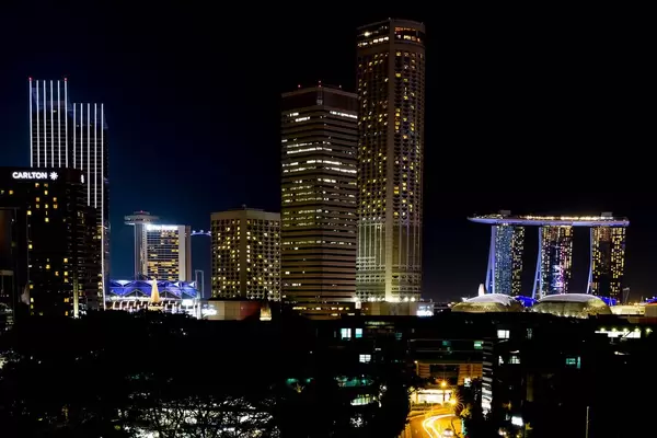 Singapur bei Nacht