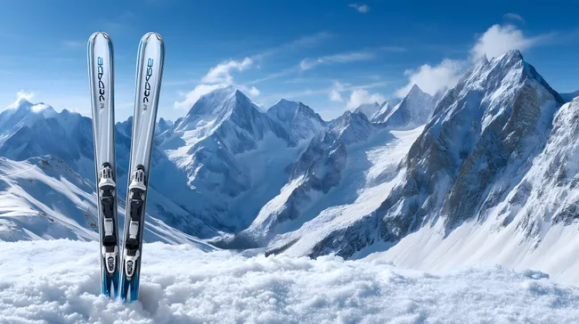 Skifahren in grandiosen Alpengipfeln