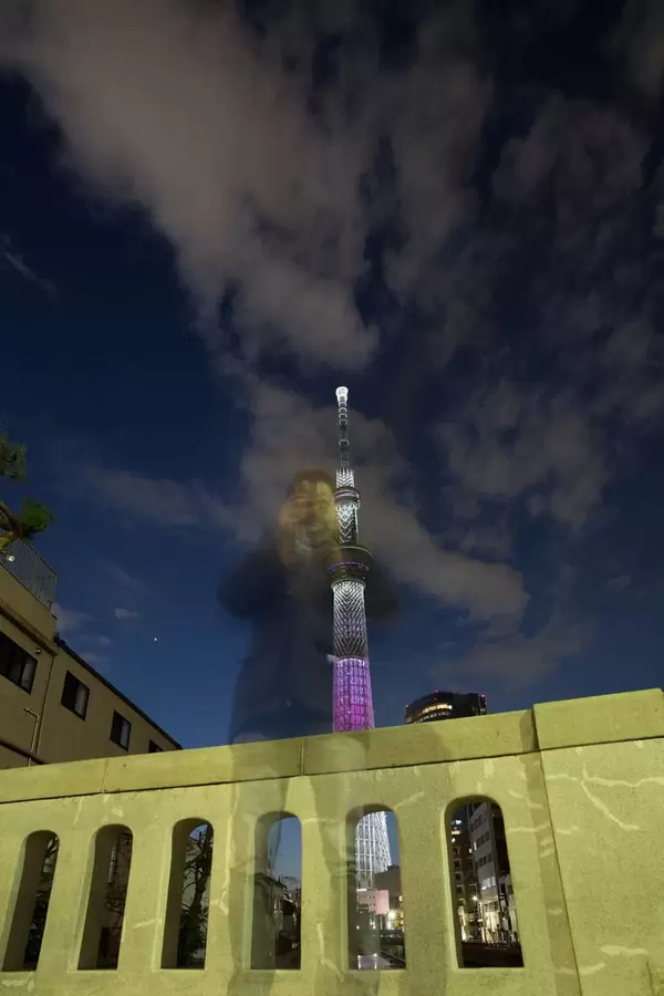 Skytree at night, Tokyo