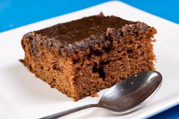 Slice of Chocolate Cake on the plate (Flip 2019)