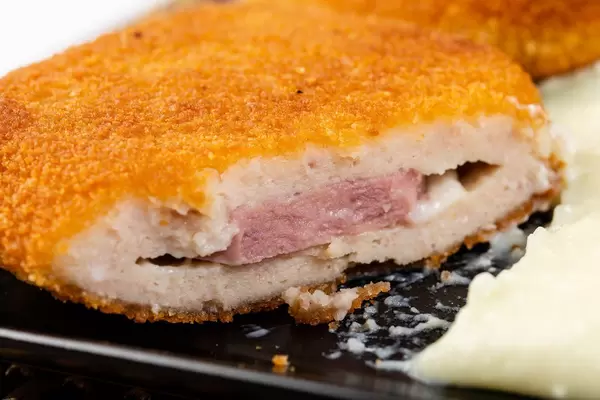 Sliced Fried Turkey Meat with Ham and Cheese (Flip 2019)