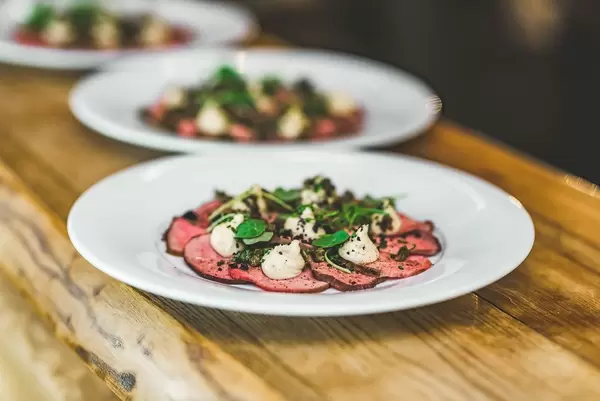 Sliced Pork Meat Salad