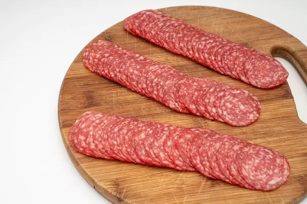 Sliced Smoked red Sausage