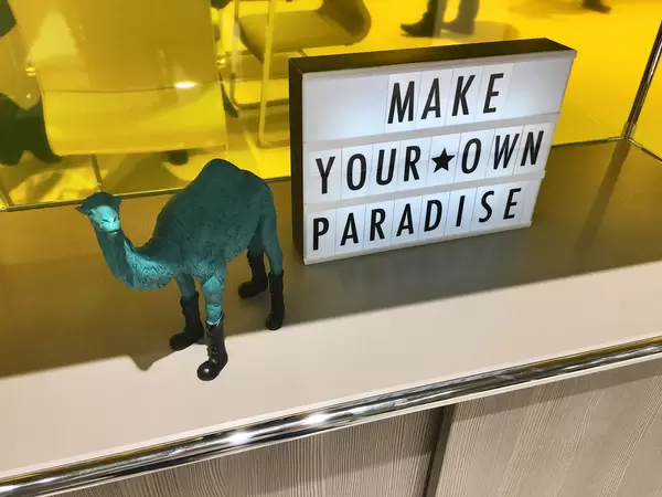 Slogan: Make your own paradise